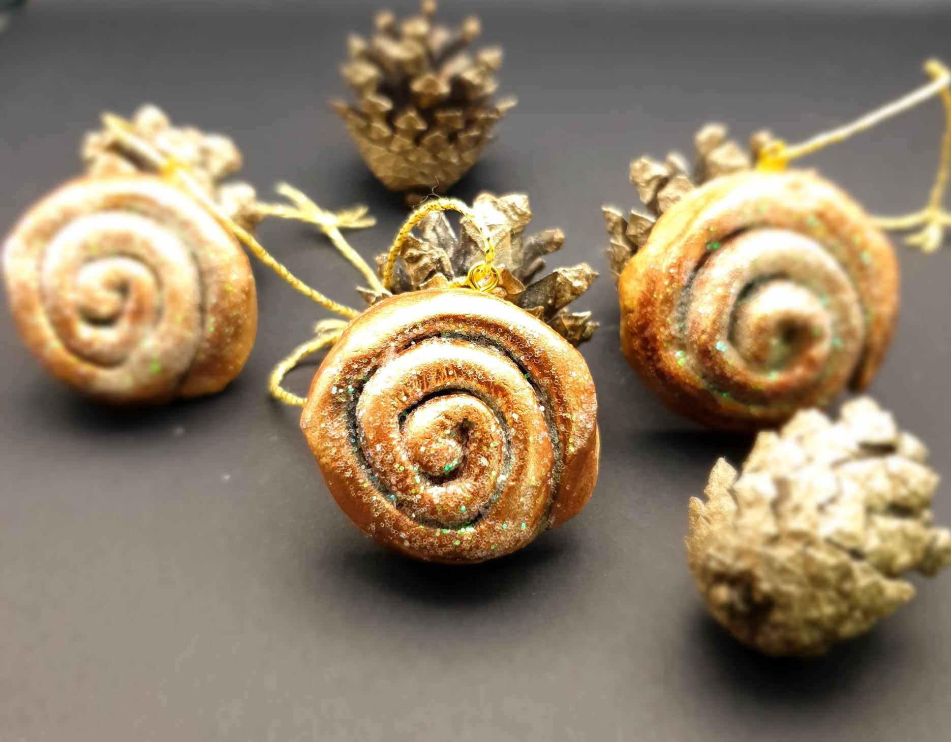 Julhänge Kanelbulle - 3