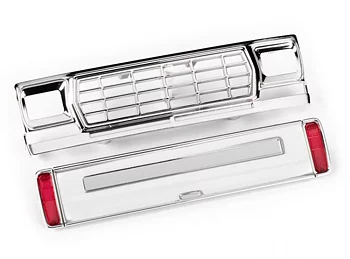 Grill, Tailgate Unpainted with LED Lenses Ford F-150 TRX-4M