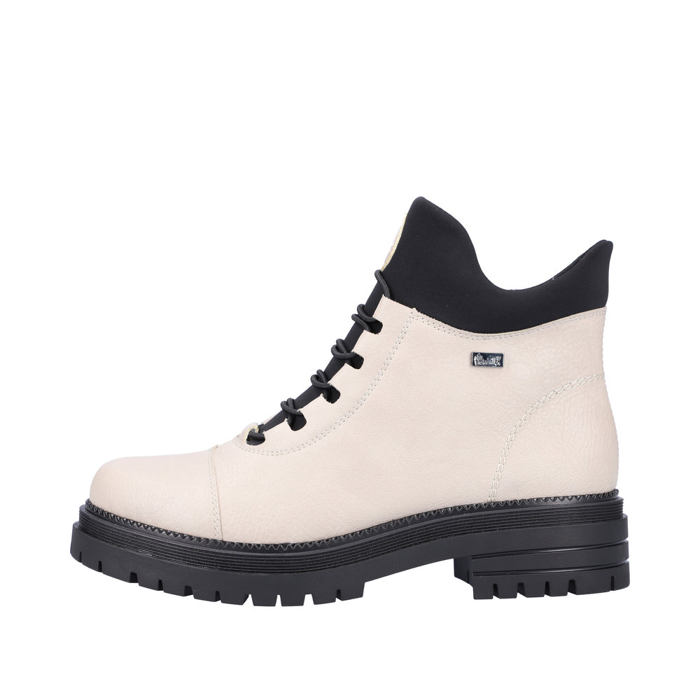 Rieker Damboots Varmfodrad Resårboots Beige - 5