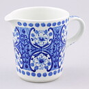 ライヤ・ウオシッキネン  Aliシリーズ  クラシックなクリーマー  青い模様  9.5cm  1961年