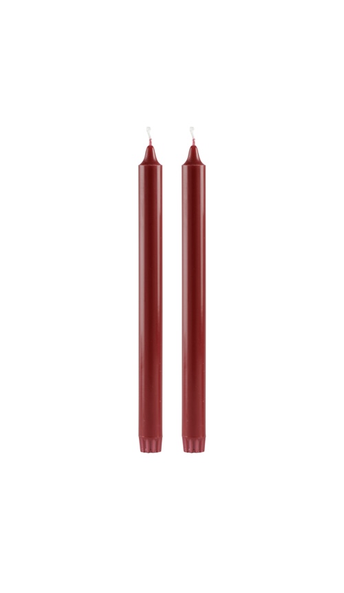 4-pack Stearinljus ECO röd