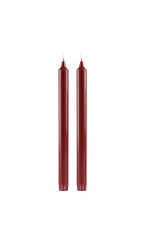 4-pack Stearinljus ECO röd