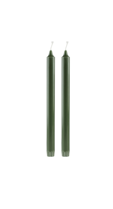 4-pack Stearinljus ECO grön