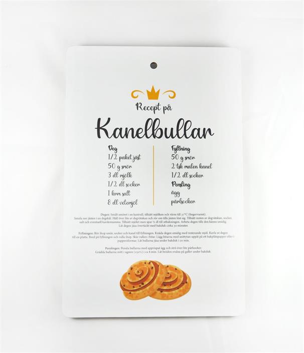 Skärbräda - Kanelbullar