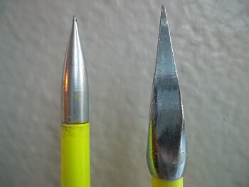 Fyrkantspets    Kan nu fås på alla våra  pikmodeller 