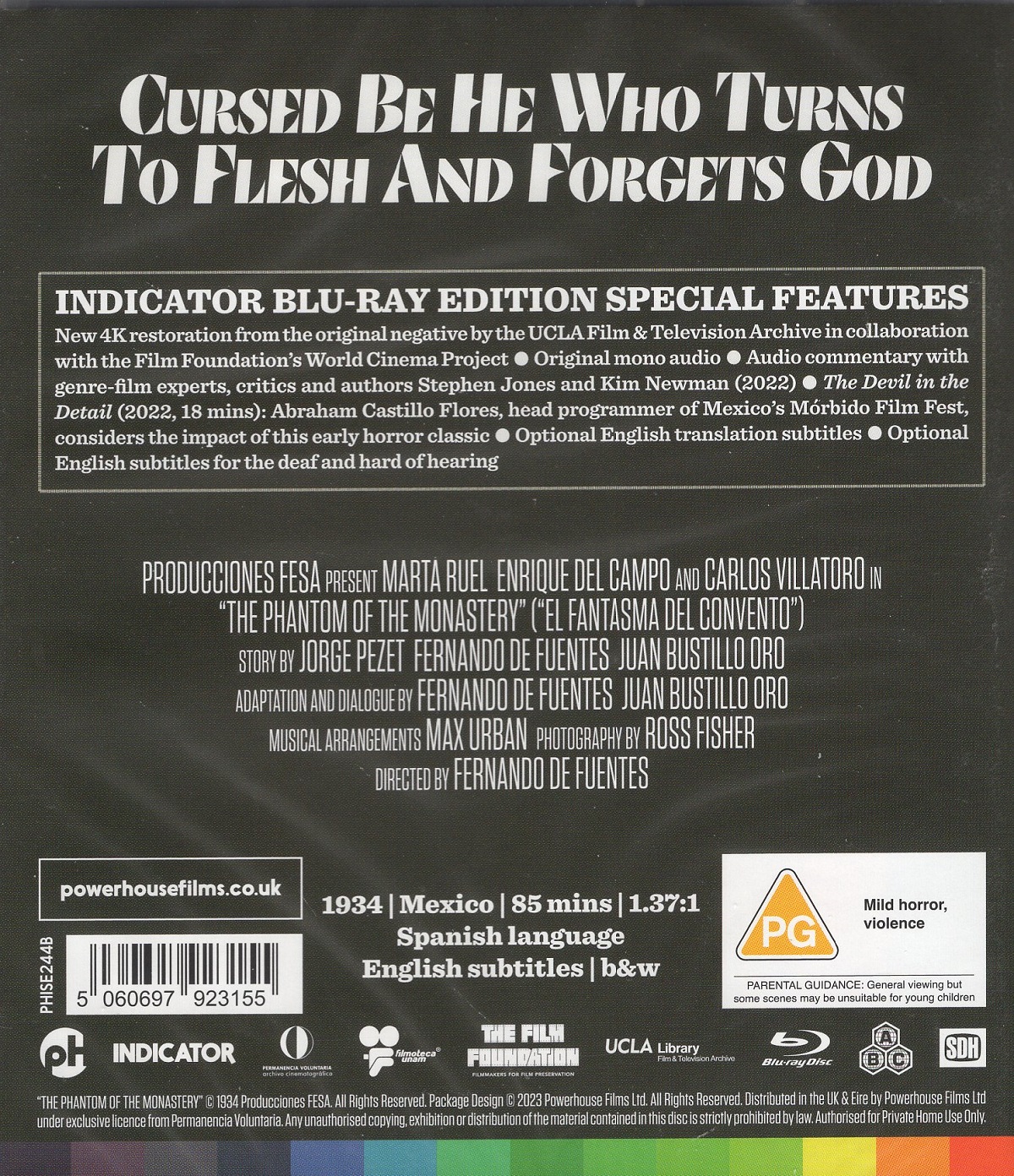 Phantom of the Monastery (ej svensk text) (Blu-ray) - 2