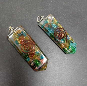 Orgonite Halsband - Spets