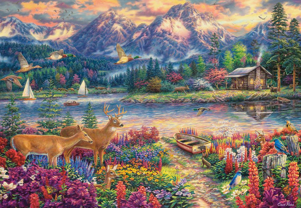 Spring Mountain Majesty, 1500-bitarspussel (C-152131)