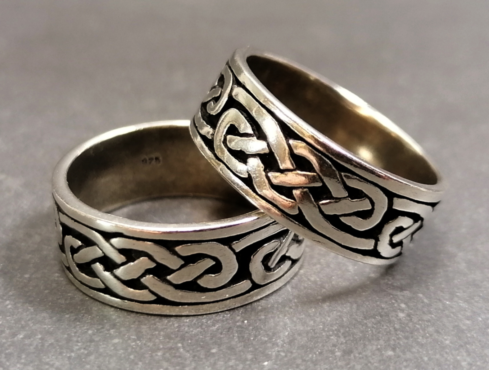 Silverring - Keltisk Knut  - Band