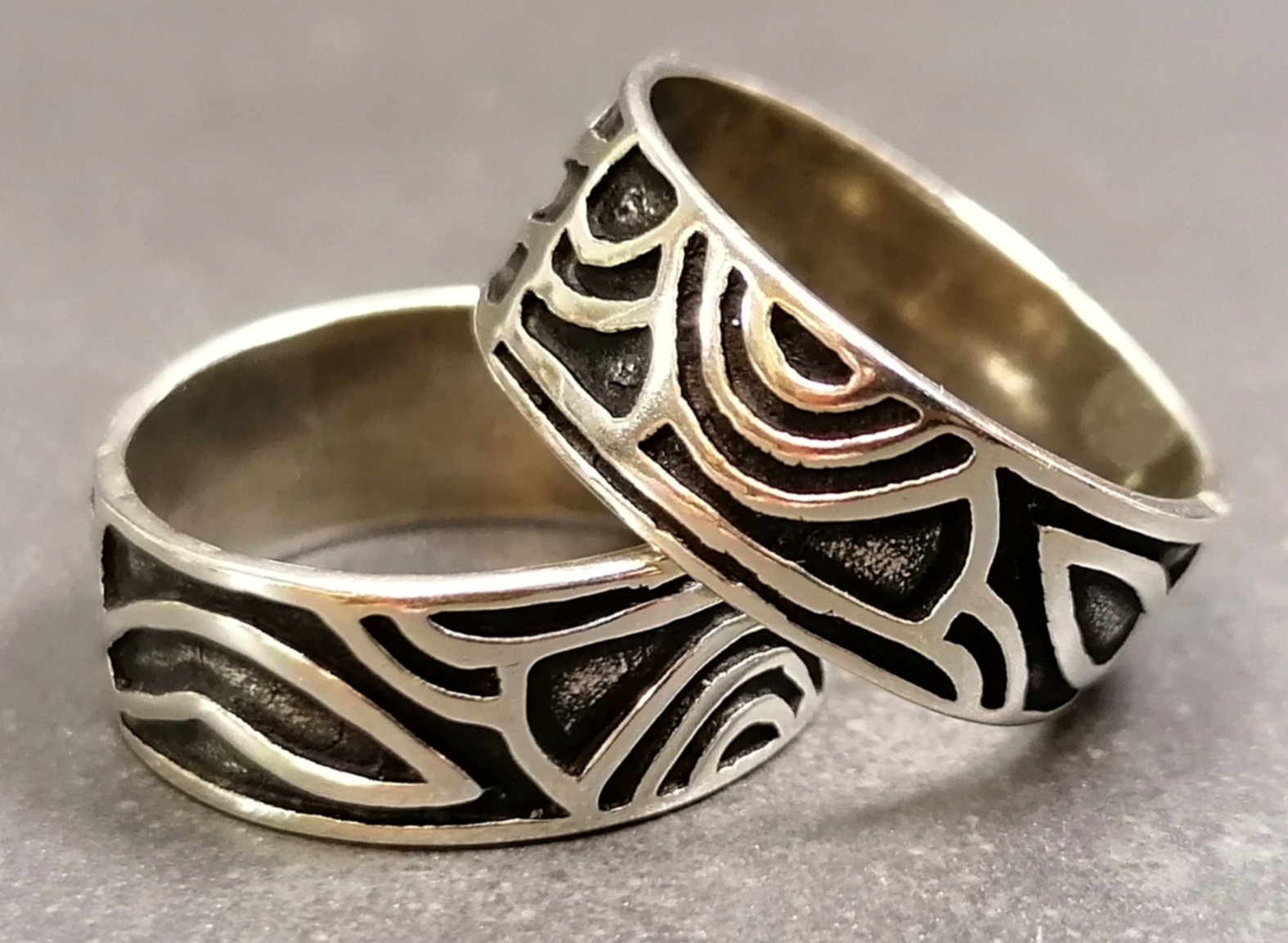 Silverring - Maori Stil - Band