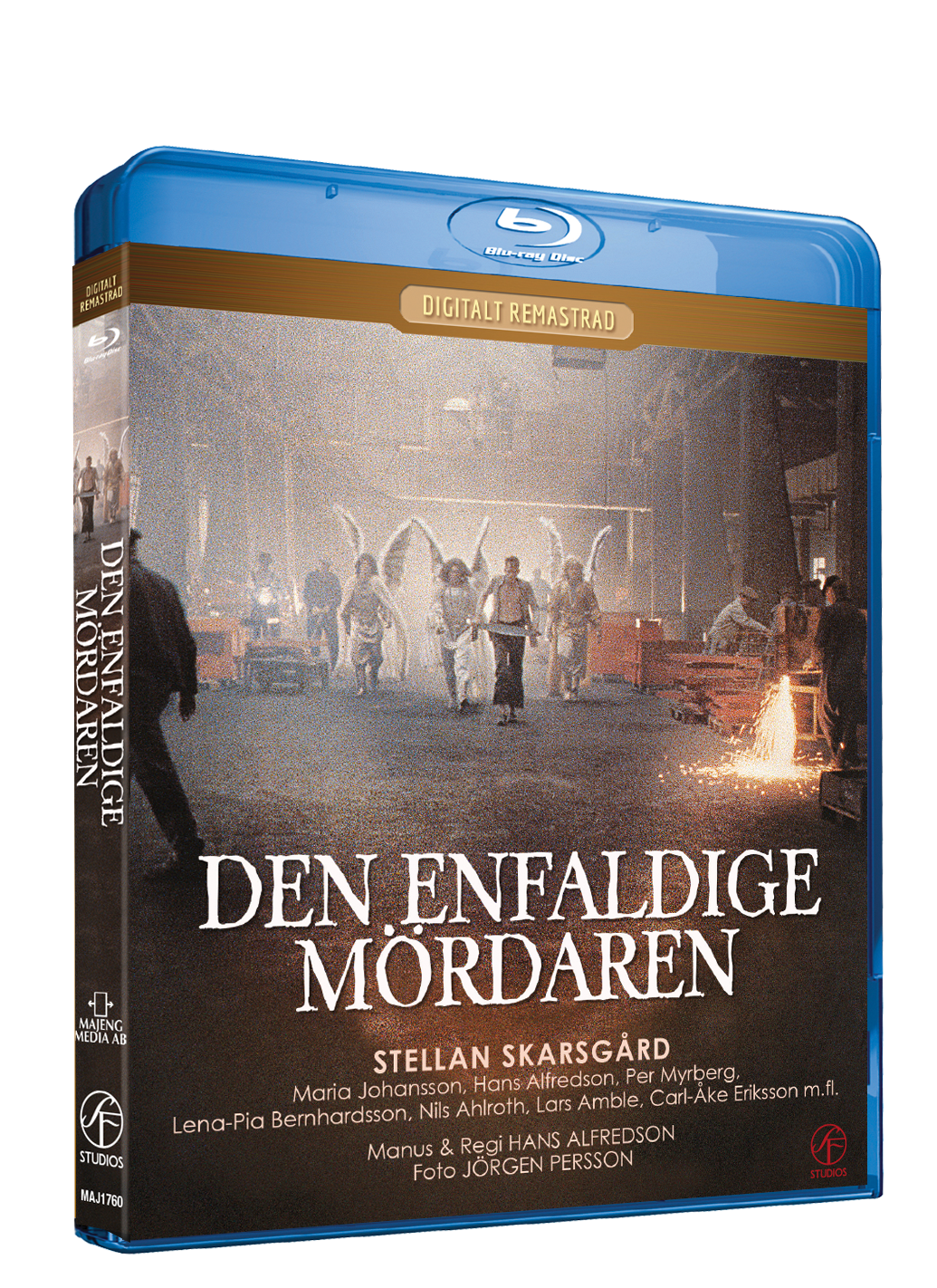 Den Enfaldige mördaren BD - DIGITALT REMASTRAD BD