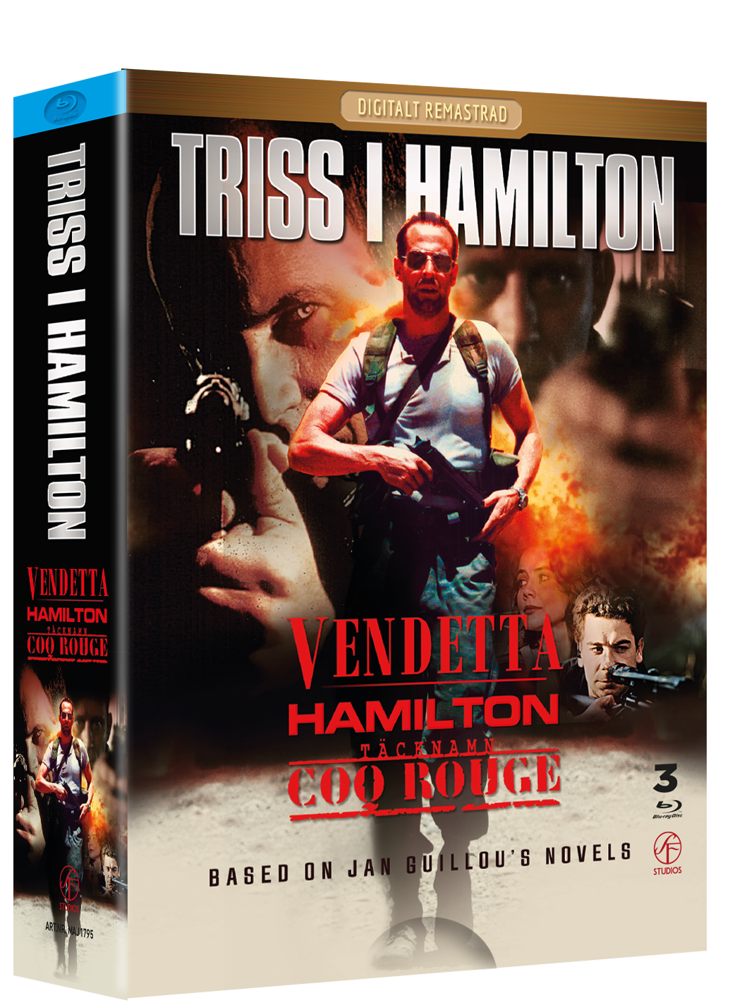 Triss i Hamilton - Hamilton, Coq Rouge, Vendetta BD DIGITALT REMASTRAD