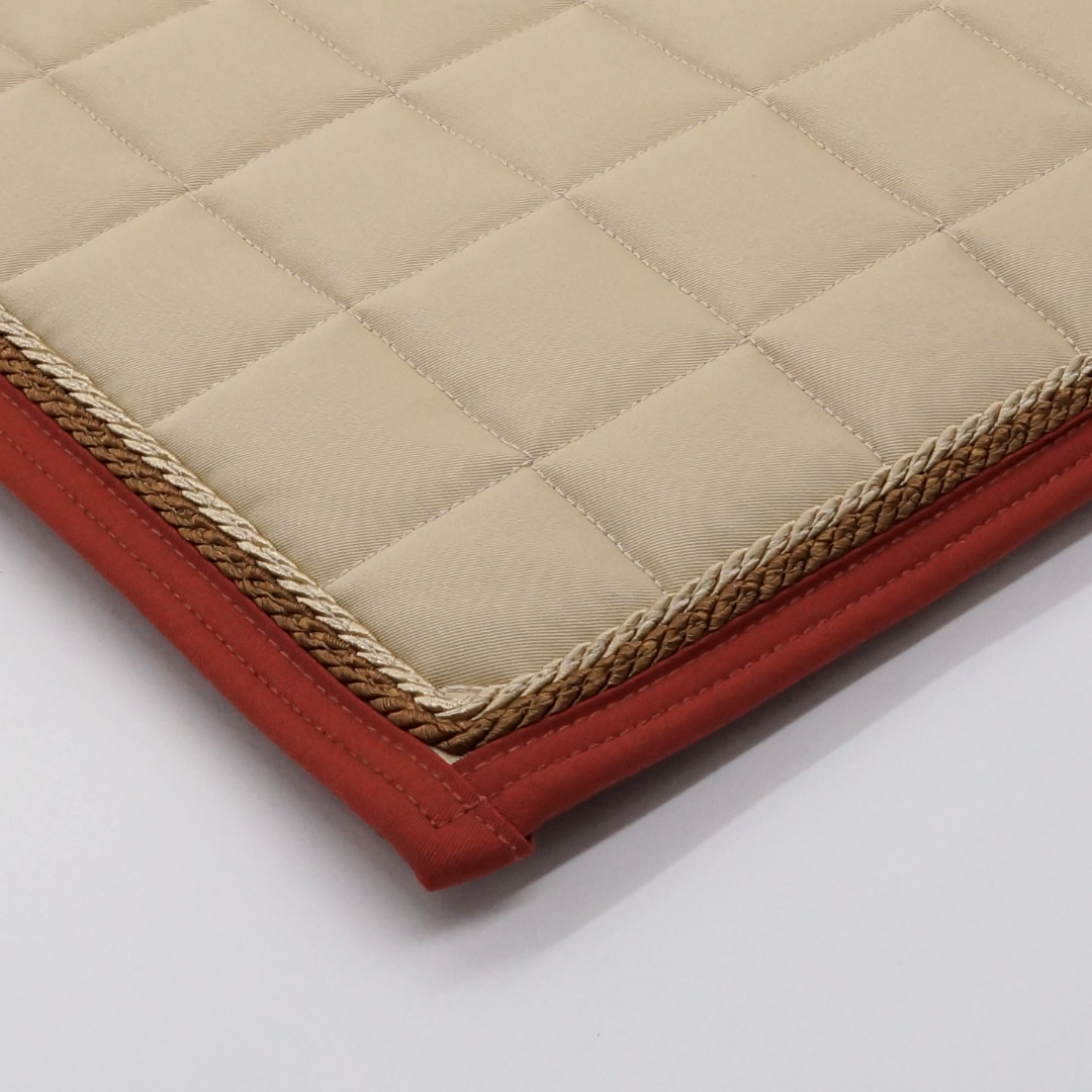 Dressyrschabrak Sand D5, sand/mörkrost - 5
