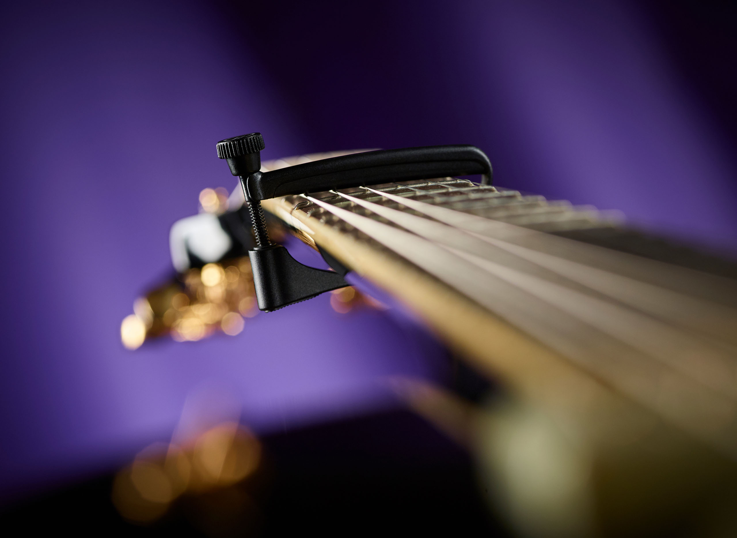 G7th UltraLight Capo 6 String Black - 2