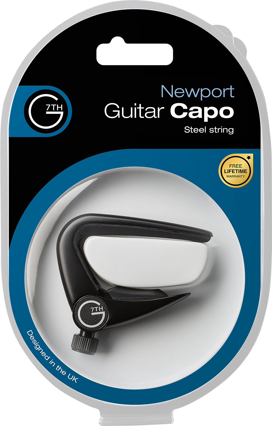 G7th Newport Capo 6 String Black - 2