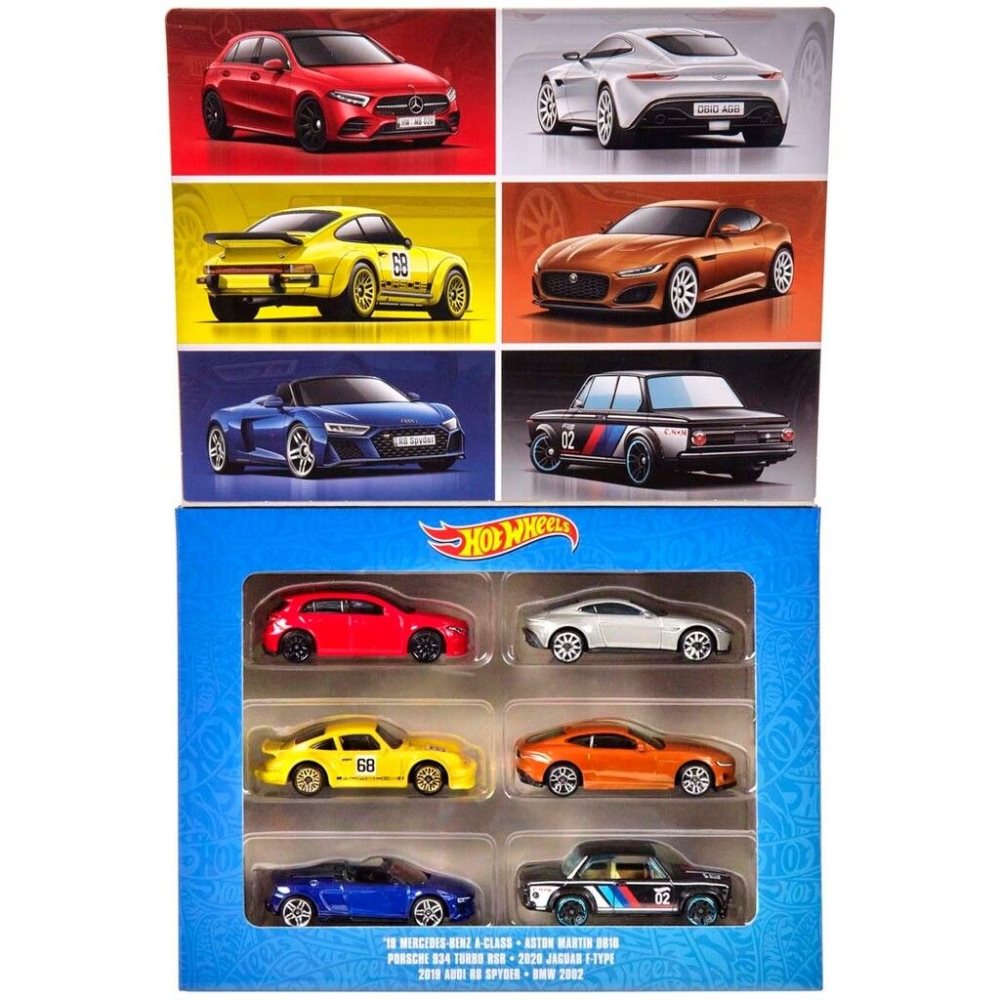 Hot Wheels European Car Culture Themed Multipack 1:64 