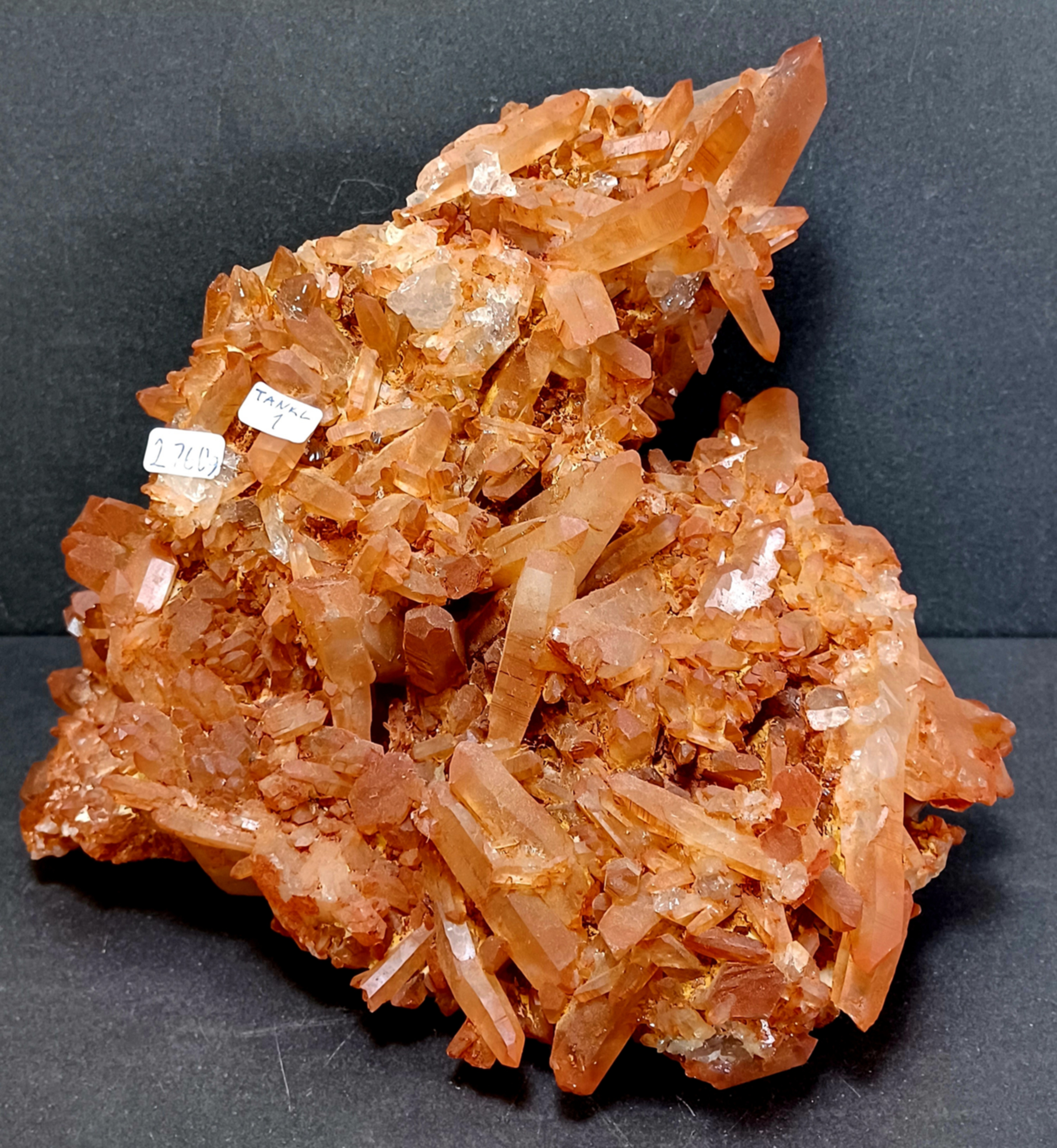 Tangerinekvarts Kluster - TANKL1 - 2,8kg