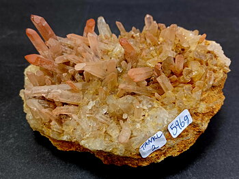 Tangerinekvarts Kluster - TANKL2 - 600gr