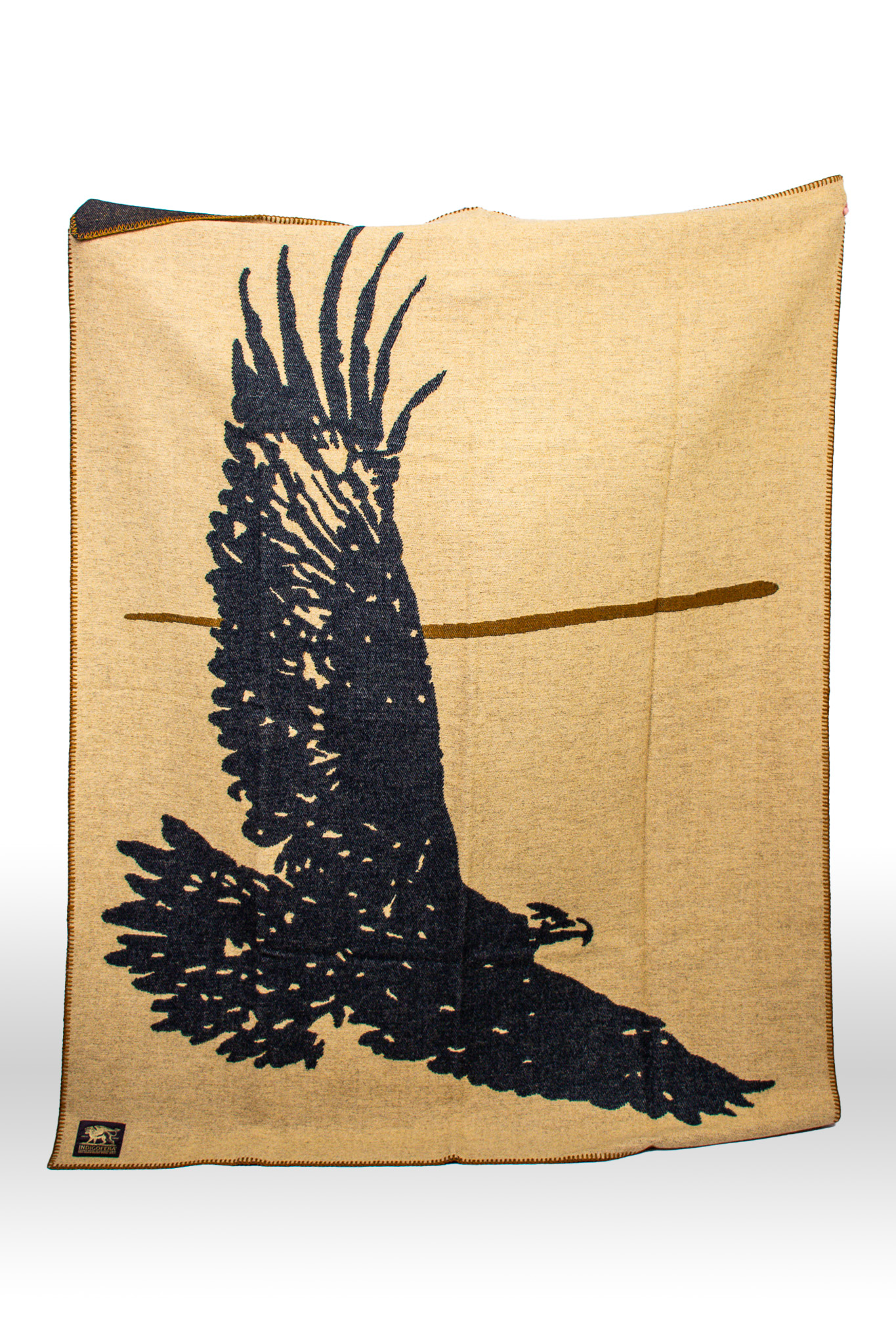 Indigofera Eagle Blanket Pure Wool Manufaktur