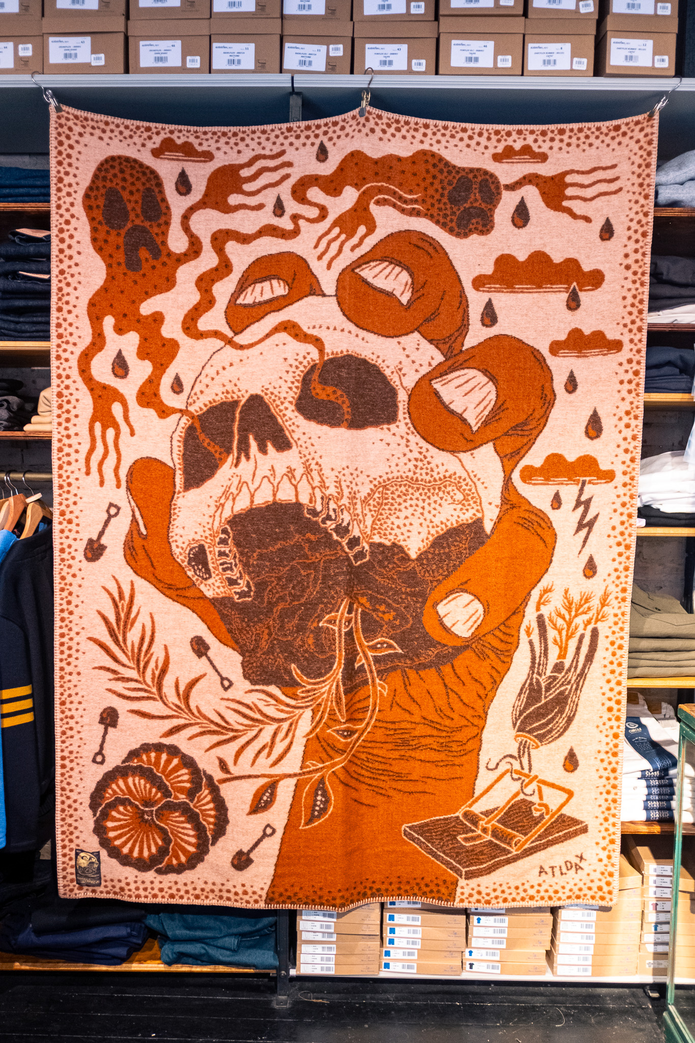 Indigofera - Yorick Blanket Pure Wool