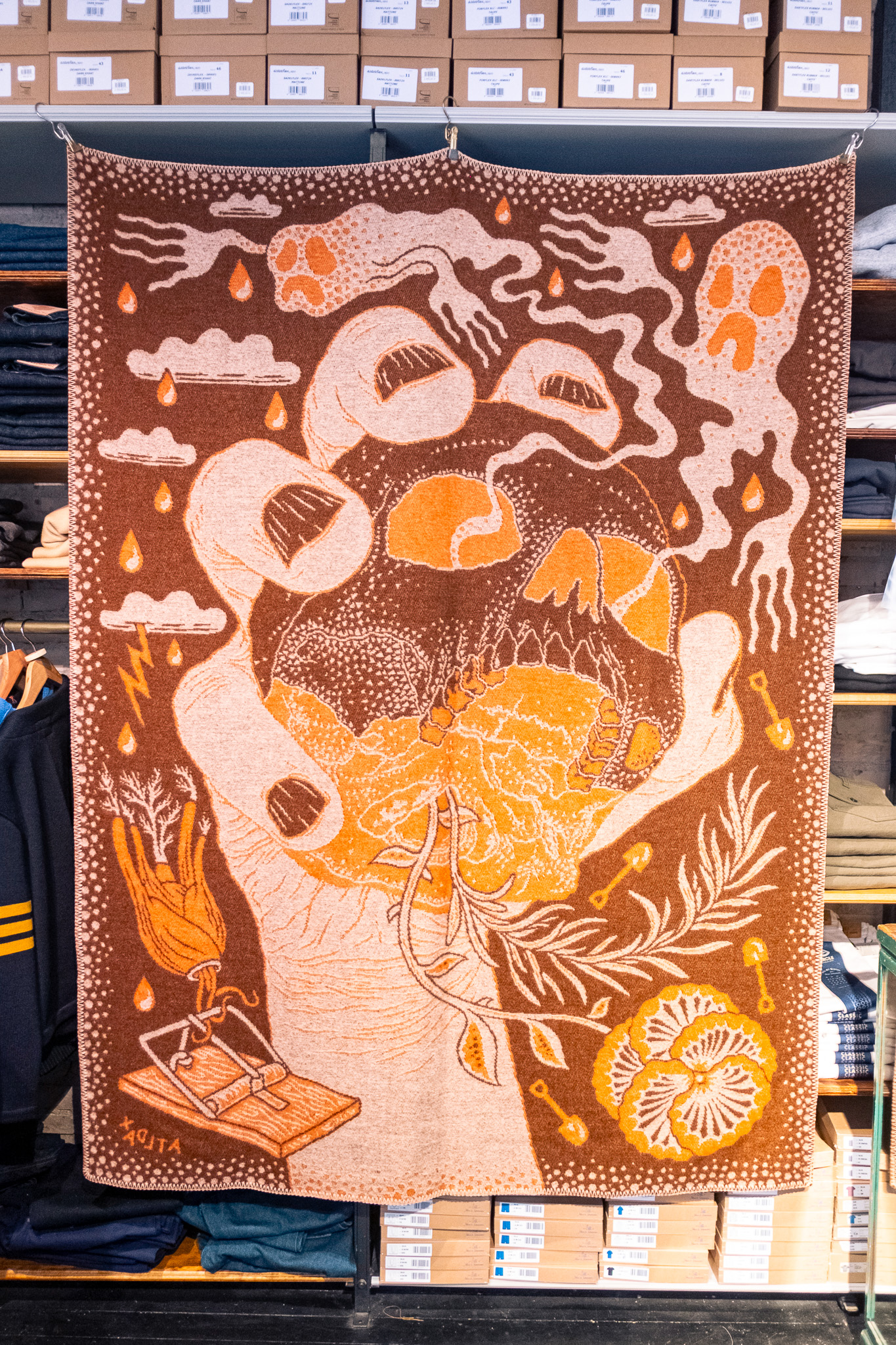 Indigofera - Yorick Blanket Pure Wool - 2
