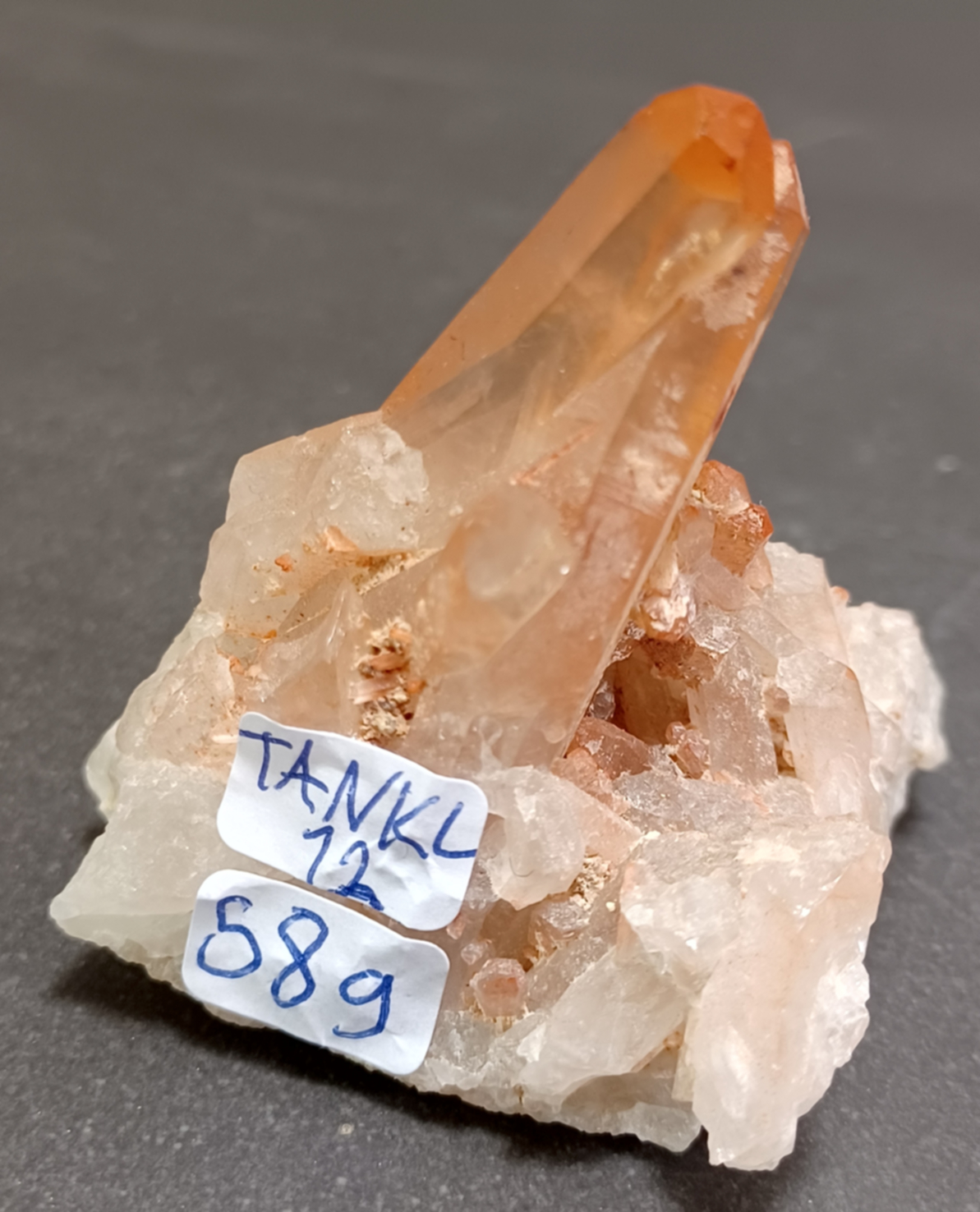 Tangerinekvarts Kluster - TANKL12 - 60gr