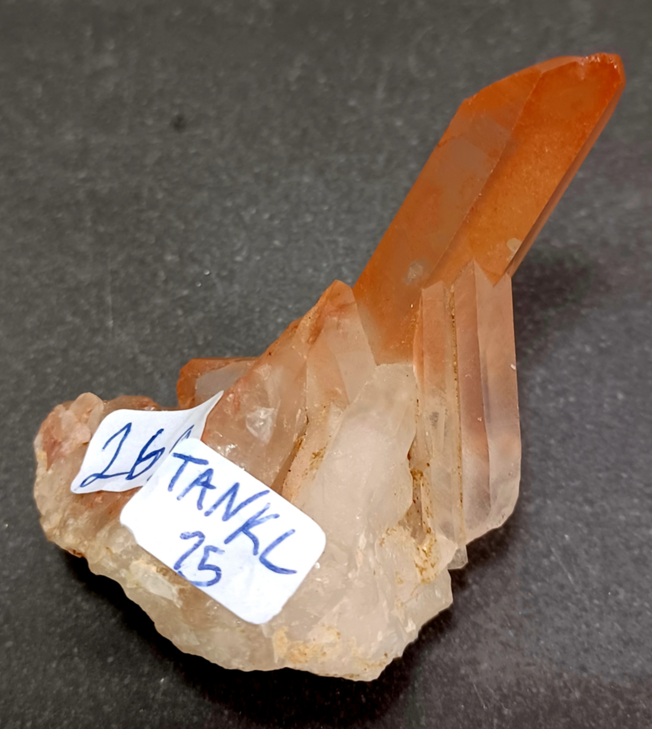 Tangerinekvarts Kluster - TANKL15 - 30gr
