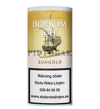 Borkum Riff  Sungold Cavendish Piptobak 40g