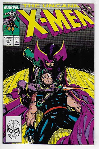 Uncanny X-Men # 257 VF/NM Psylocke as Lady Mandarin