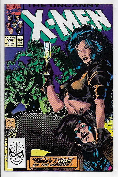 Uncanny X-Men # 267 VF 2nd Gambit