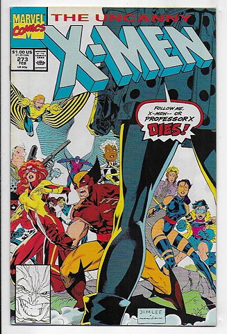 Uncanny X-Men # 273 VF