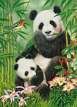 Panda Brunch, puslespil med 300 brikker (B-030507)