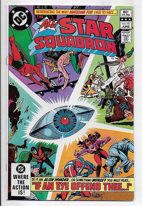 All Star Squadron # 10 VF+