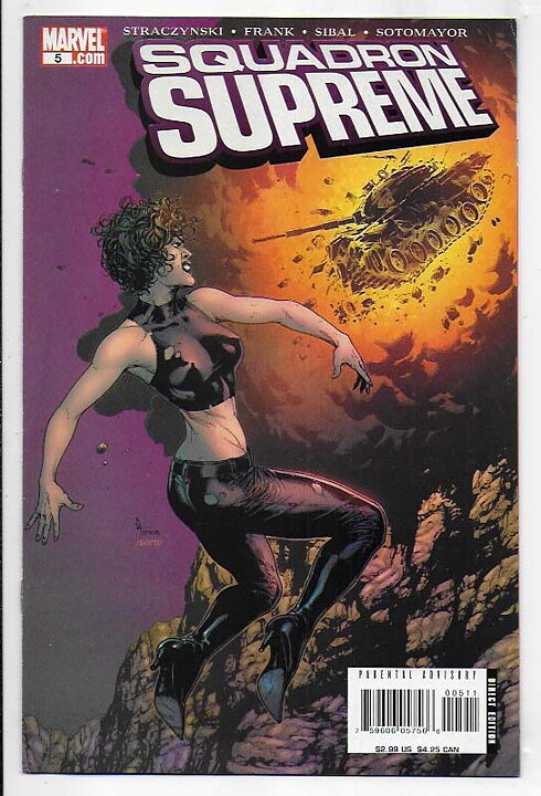 Squadron Supreme 2nd Series # 5 VF/NM