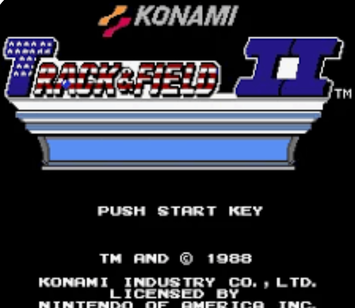 Track n Field 2 - NES - 2