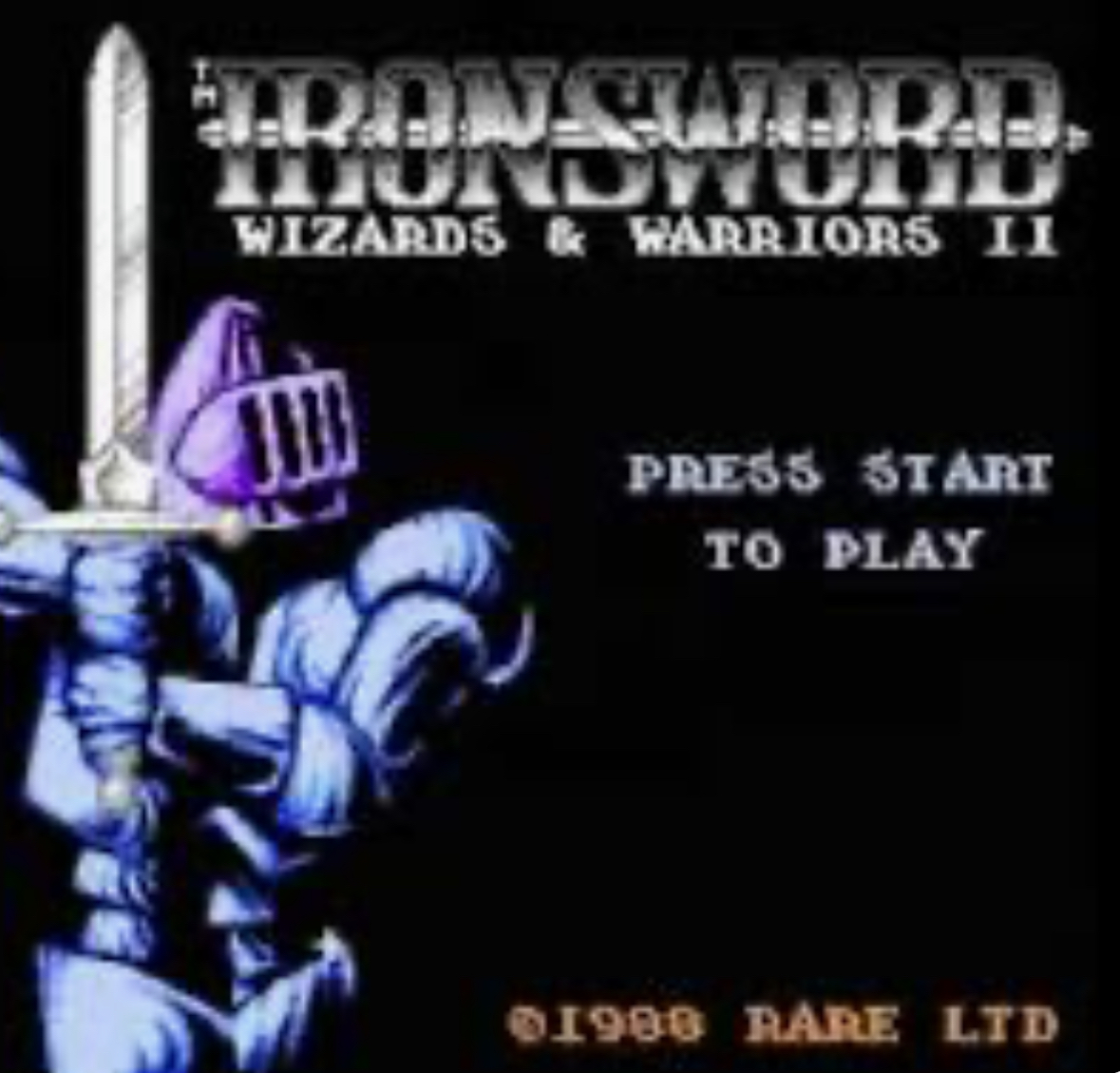Iron Sword - Wizard & Warriors 2 - NES - SCN - 2
