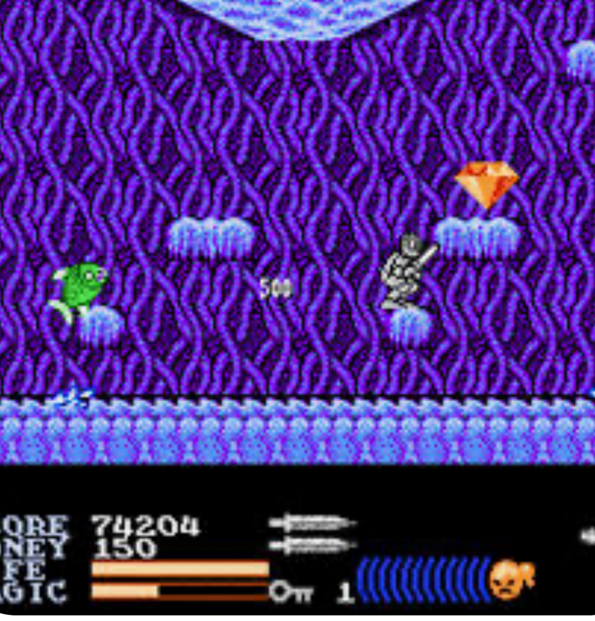 Iron Sword - Wizard & Warriors 2 - NES - SCN - 3