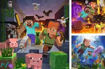 Minecraft 3x49 Bitar Ravensburger