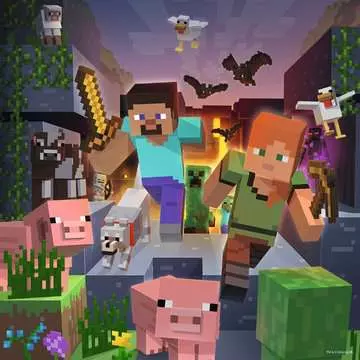 Minecraft 3x49 Bitar Ravensburger - 3