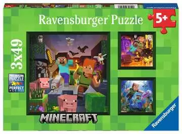 Minecraft 3x49 Bitar Ravensburger - 2