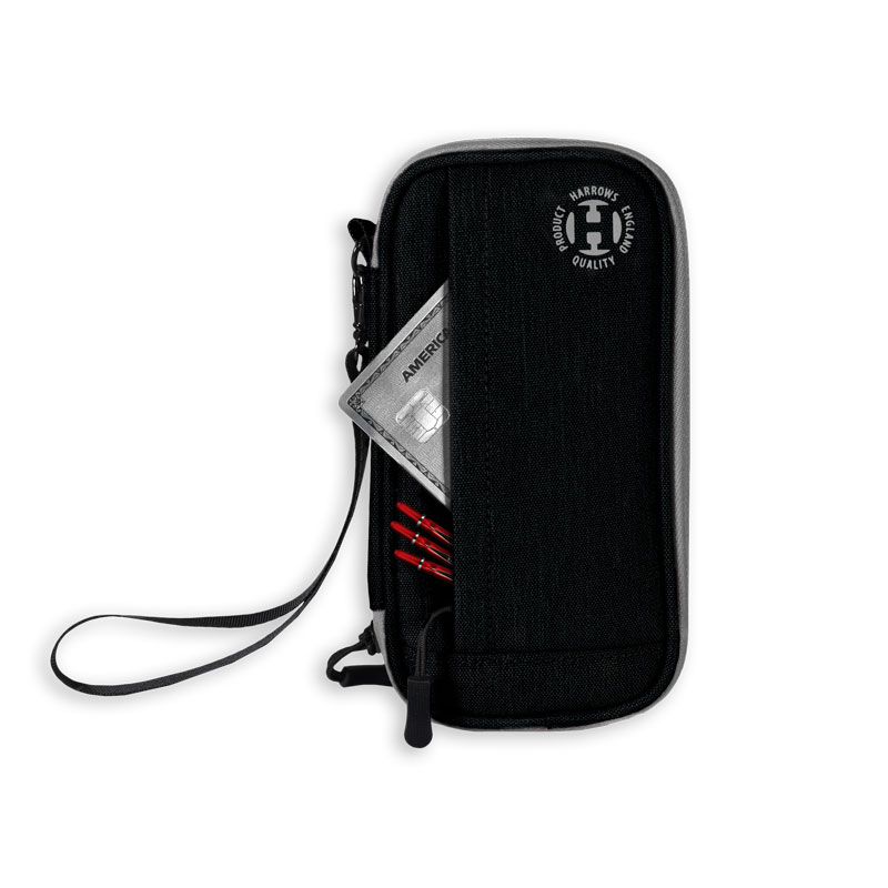 Harrows Smart Case 3 Dartcase Black/Grey - 2