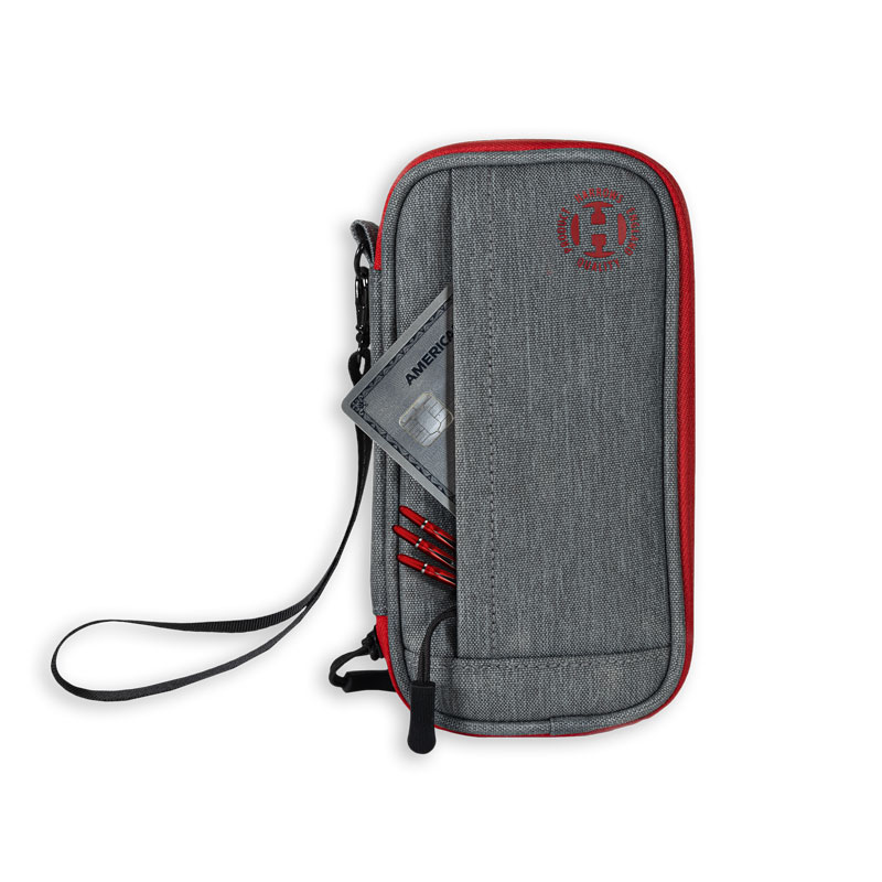 Harrows Smart Case 3 Dartcase Grey/Red - 2