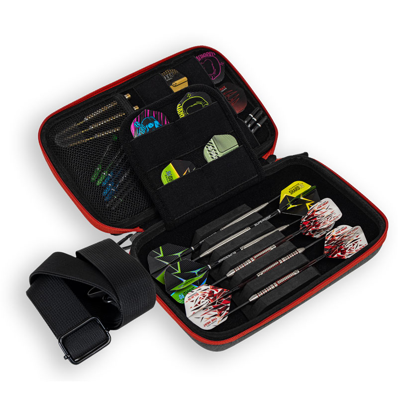 Harrows Smart Case 6 XL Dartfodral Grått/Rött - 2