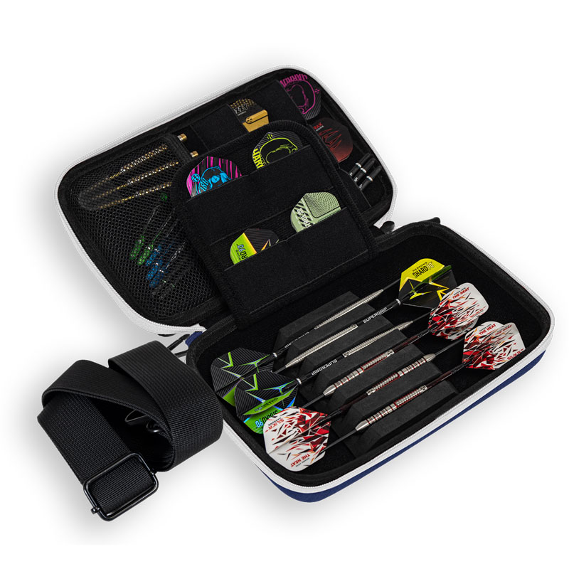 Harrows Smart Case 6 XL Dartfodral Blå/Vit - 2