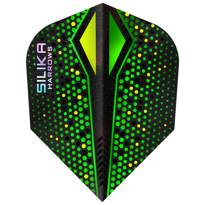 Harrows Silika Colourshift Tough Crystalline Coated Green-X Shape NO6