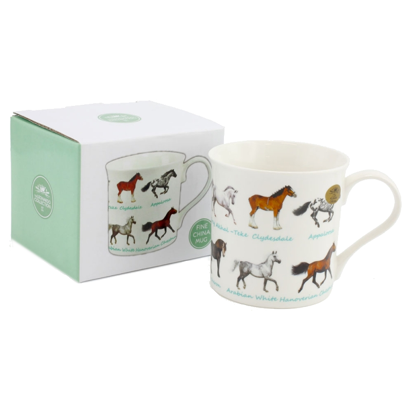 Mugg Hästmotiv Horse Breeds - 2