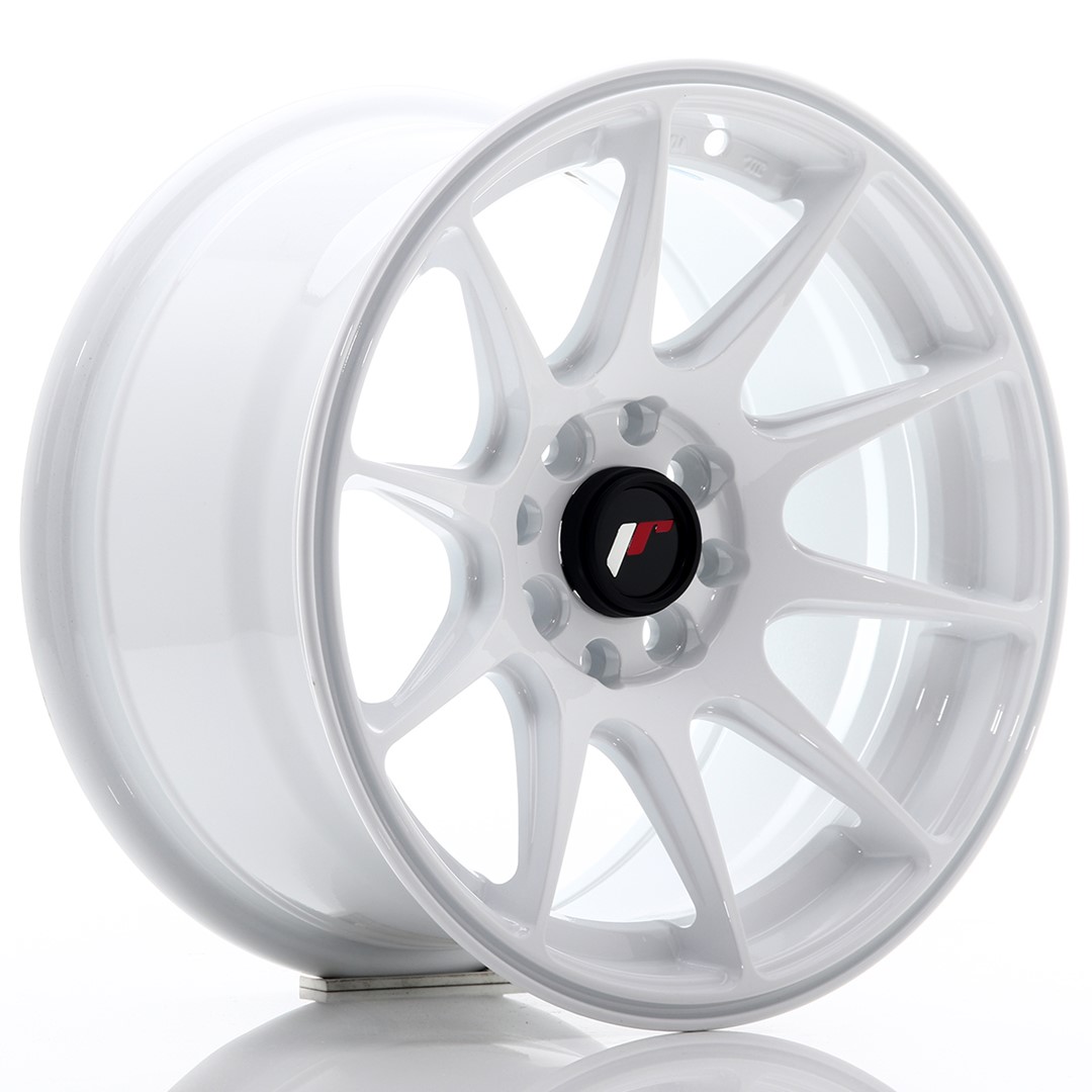 15" JR Wheels JR11 - White - 2