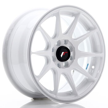 15" JR Wheels JR11 - White