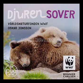 DJUREN SOVER VÄRLDSNATURFONDEN WWF pixiböcker - P40