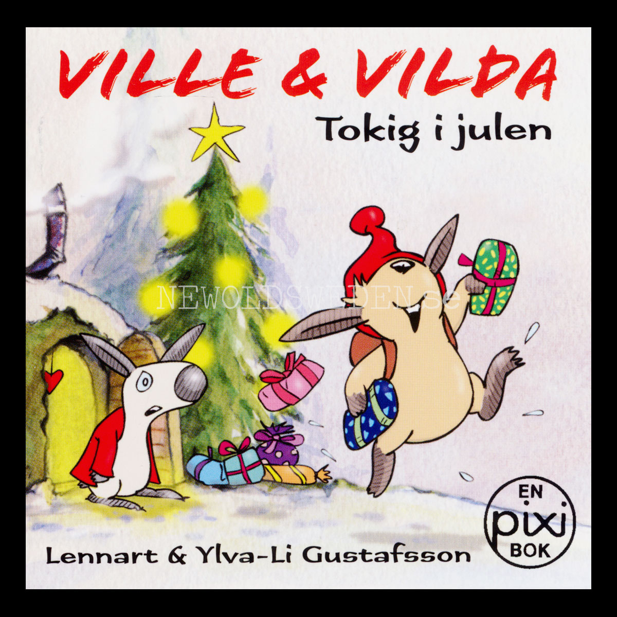 VILLE & VILDA TOKIG I JULEN pixiböcker - P51